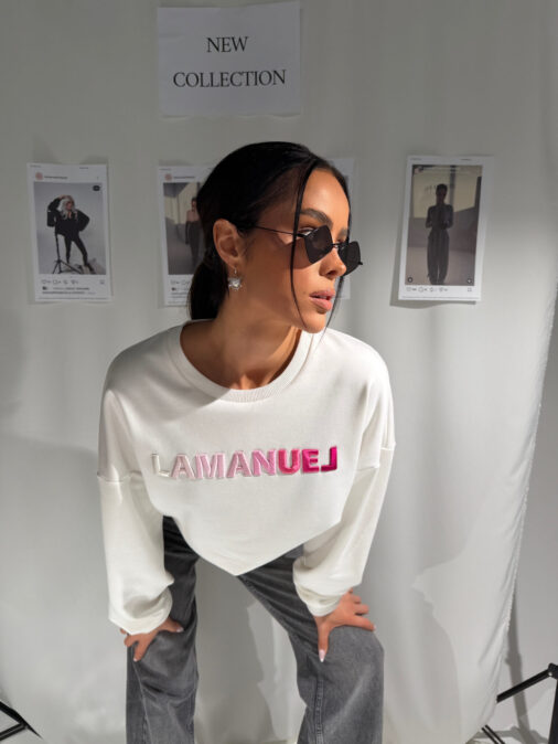 Bluza OMBRE ecru LaManuel